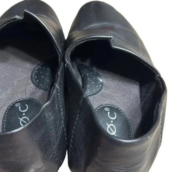 B.O.C.  Suree slip on shoes . Woman size 6.5 M .Black leather slip on .EC - Picture 6 of 14